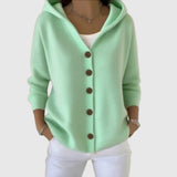 Océane | Cardigan elegante verde