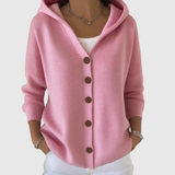 Maglione comodo con cappuccio