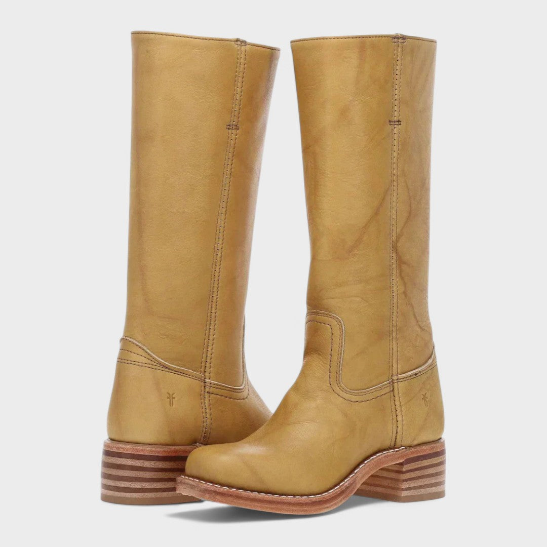 Rhonda™ | Stivali Alti in Pelle