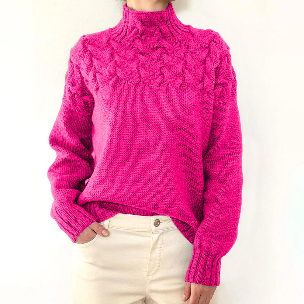 JANE™ | MAGLIONE A COLLO ALTO