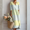 Olivia | Abito Boho con Stampa Astratta