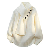 ELZA™|MAGLIONE COLLO SCIARPA