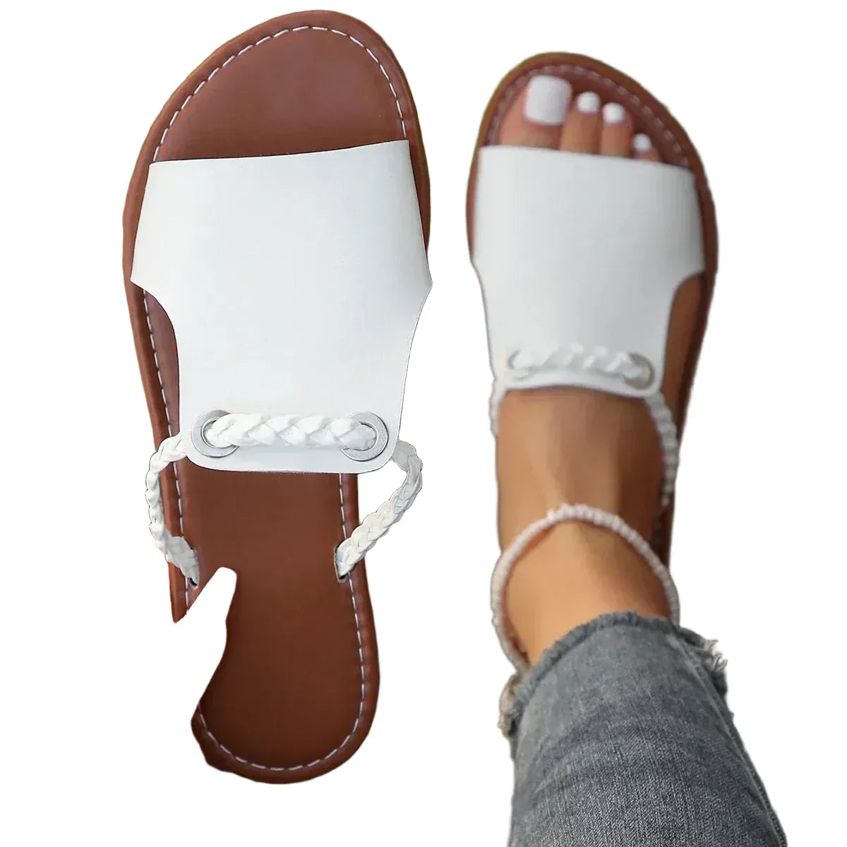 Ilaria | Sandali Boho Intrecciati