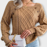 Malia - Maglione lavorato con bottoni