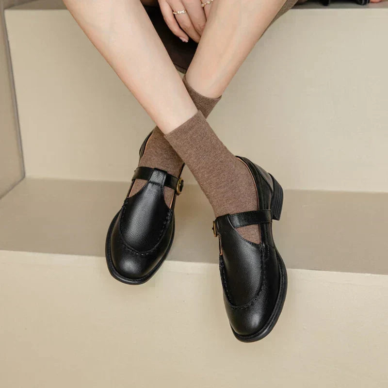 Nancy | Scarpe rétro in pelle