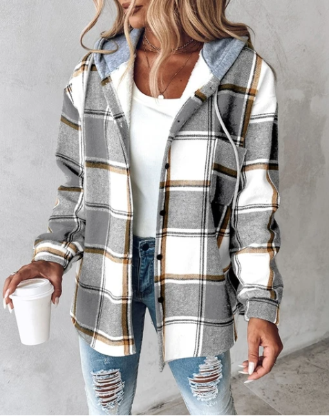 Rosanna — Felpa comoda con cappuccio