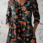 Adeline | Blusa Lunga con Scollatura a V