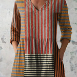 Cordelia | Blusa Lunga con Collo a V