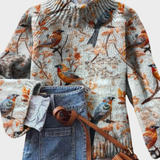 Mónica - Maglione artistico in maglia