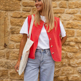 CARLA|GILET ESTIVO VINTAGE
