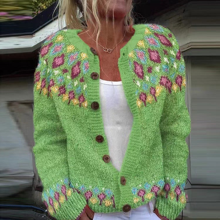 Gemma™ | Cardigan Nordico Elegante