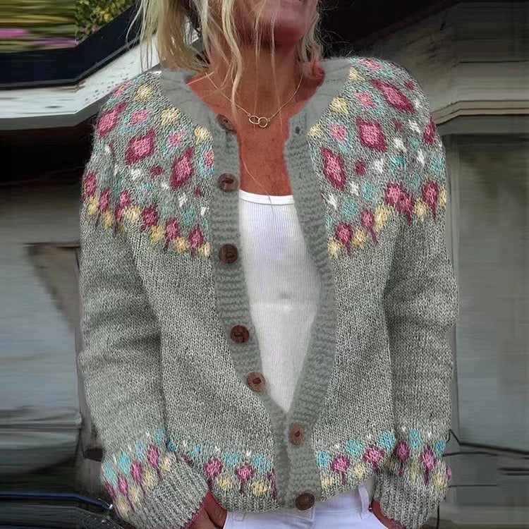 Luisa™ | Cardigan Nordico Raffinato