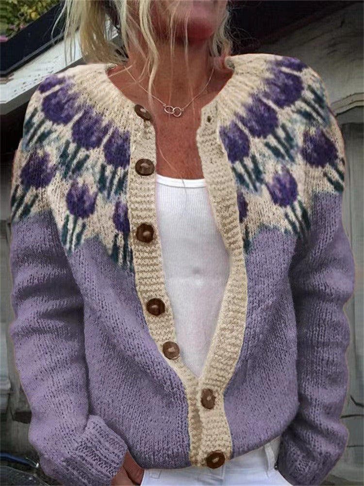 Simona™ | Cardigan Nordico Elegante