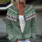 Ornella™ | Cardigan Nordico Raffinato