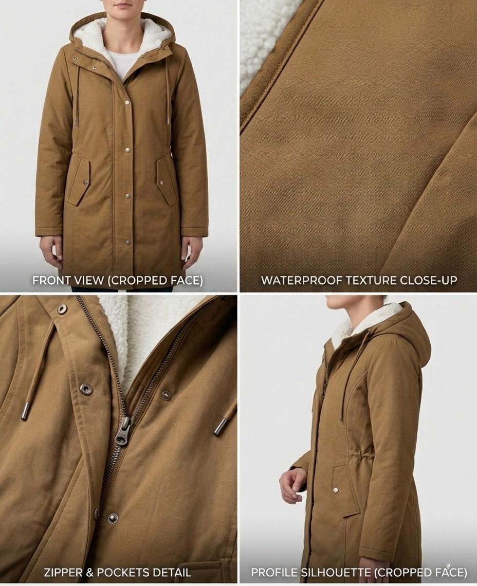 Matilda | Cappotto Impermeabile con Cappuccio