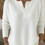 Ernesta | Maglione Henley in Maglia Morbida