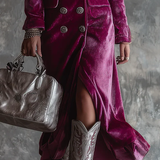 Victoria | Abito Blazer in Velluto