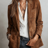 Marcella – Blazer vintage marrone