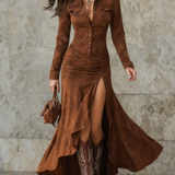 Valeria | Long tiered dress