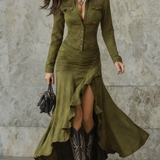 Valeria | Long tiered dress