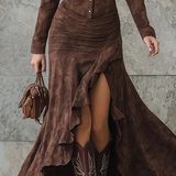 Valeria | Long tiered dress