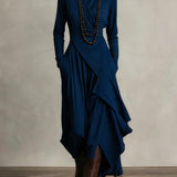 Patrizia | Abito Maxi Tunica Asimmetrico