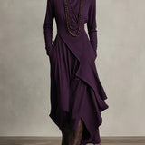 Patrizia | Abito Maxi Tunica Asimmetrico