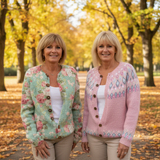 Filipa - Cardigan floreale autunnale