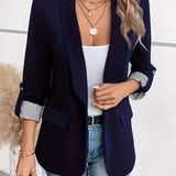 Jamie™ — Blazer da donna con maniche risvoltate