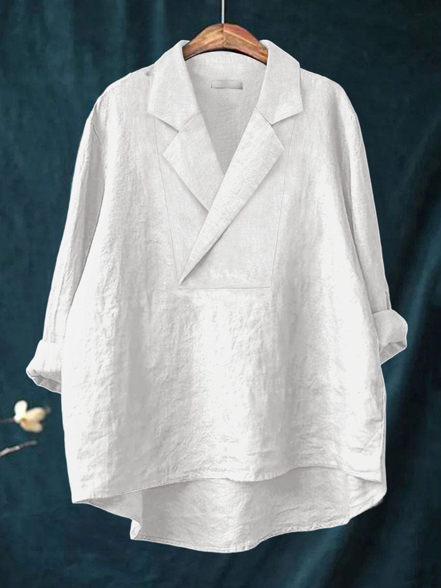 CALYSSA | BLUSA CON COLLO A REVERS