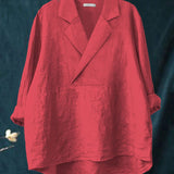 CALYSSA | BLUSA CON COLLO A REVERS