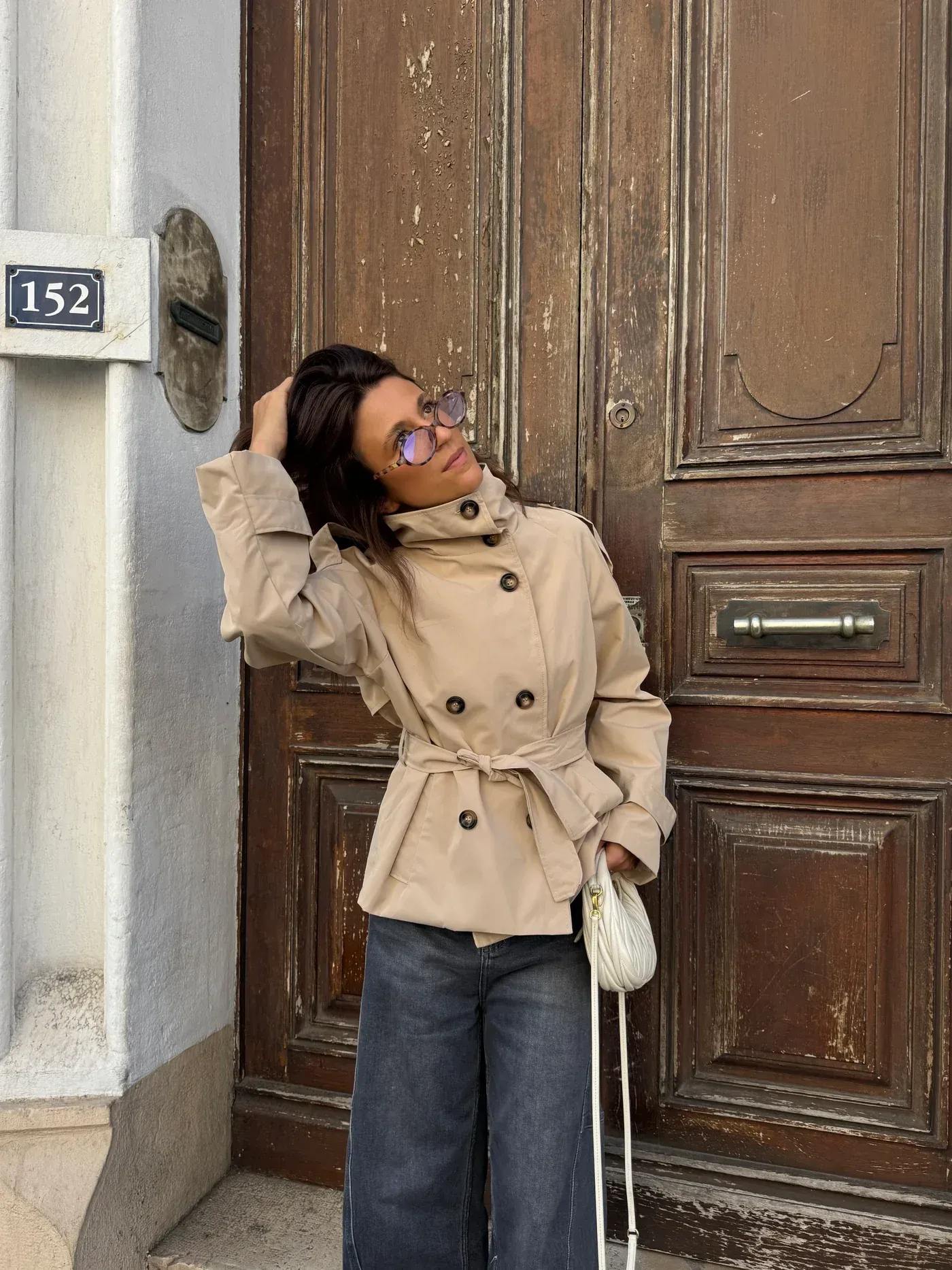 Adelia – Trench avvitato con cintura – 2