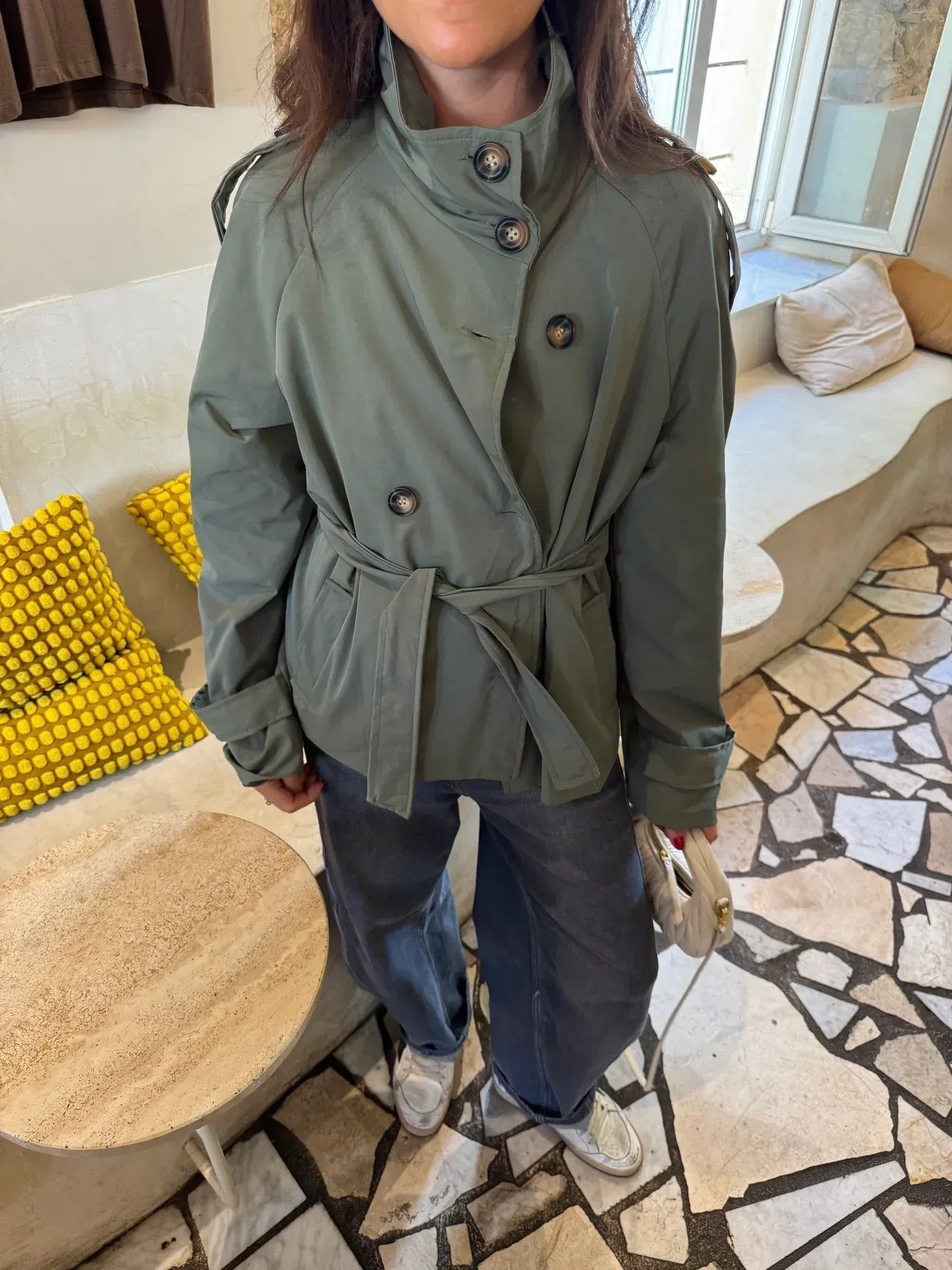 Adelia – Trench avvitato con cintura – 7
