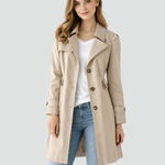 Agata – Trench avvitato con revers – 3