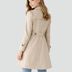 Agata – Trench avvitato con revers – 6