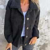 Ambra – Cappotto teddy con bottoni – 2