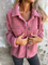 Ambra – Cappotto teddy con bottoni – 4