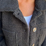 Ambra – Cappotto teddy con bottoni – 6