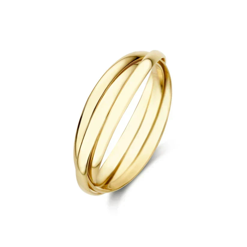 Anello dorato Lena Trielle – Immagine 2
