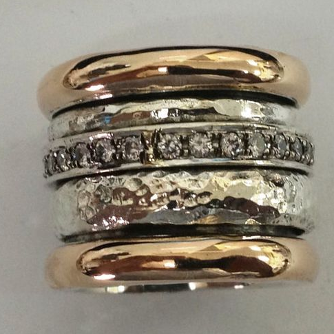 Anello vintage martellato – Immagine 1