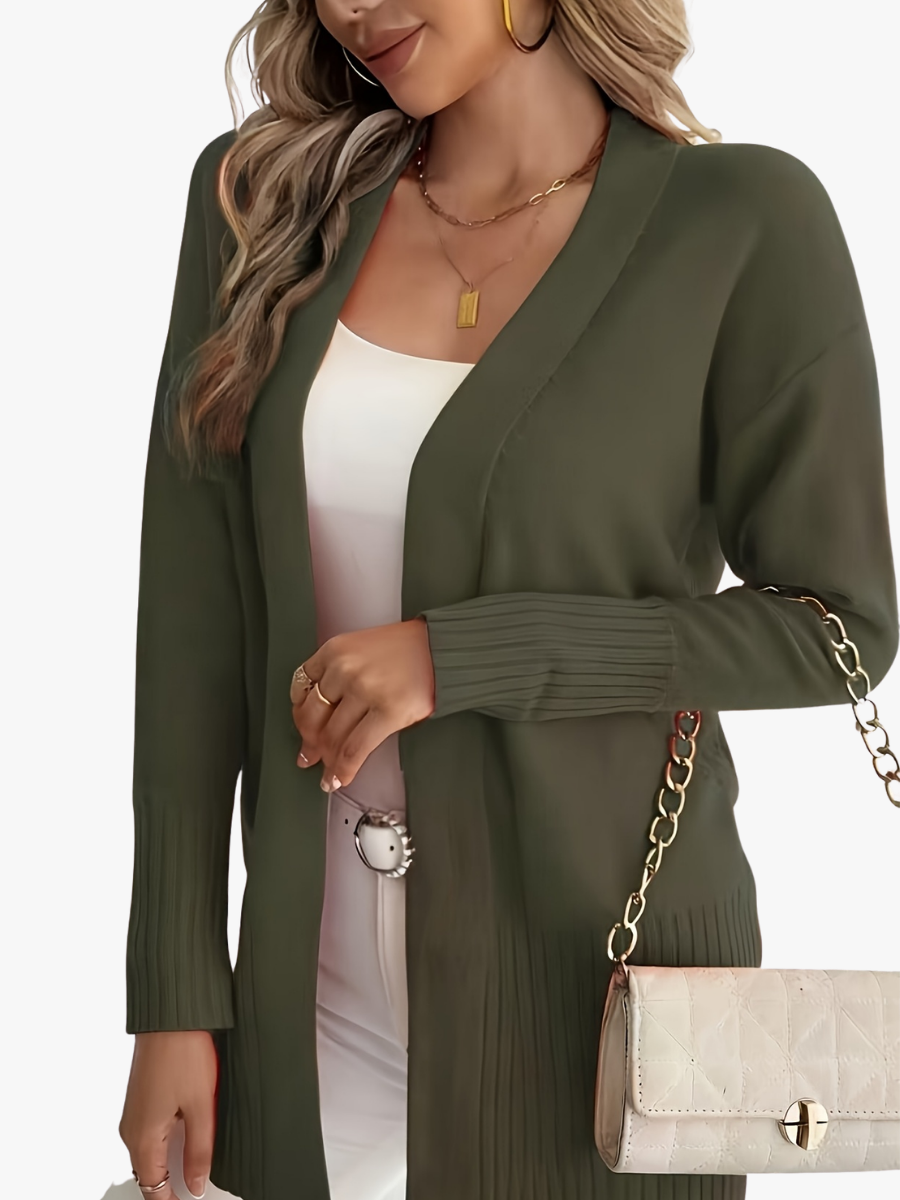 Anita – Cardigan lungo con spalle scese – 10