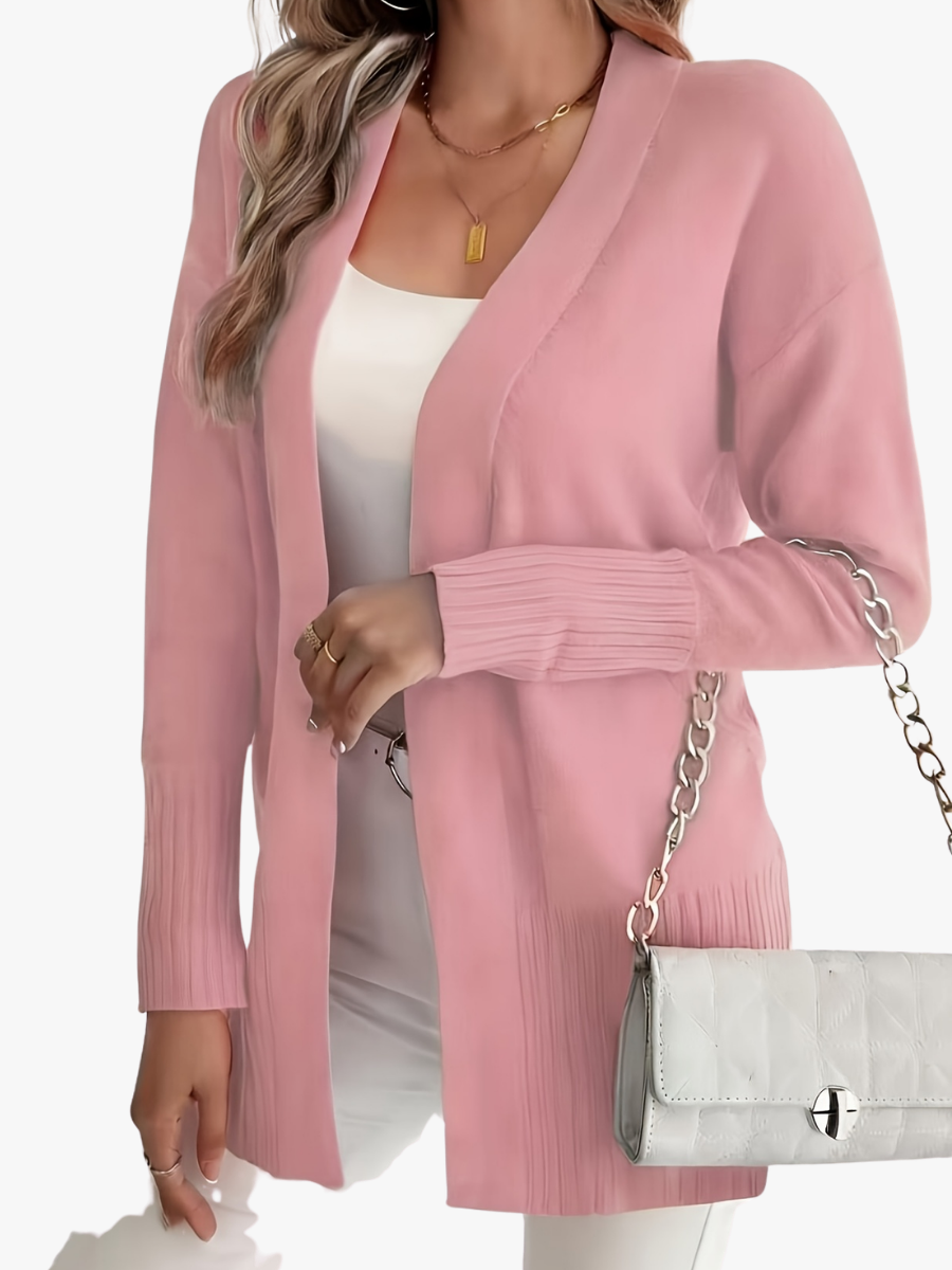 Anita – Cardigan lungo con spalle scese – 11