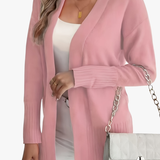Anita – Cardigan lungo con spalle scese – 11