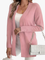 Anita – Cardigan lungo con spalle scese – 11