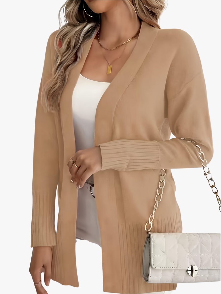 Anita – Cardigan lungo con spalle scese – 3