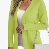 Anita – Cardigan lungo con spalle scese – 4