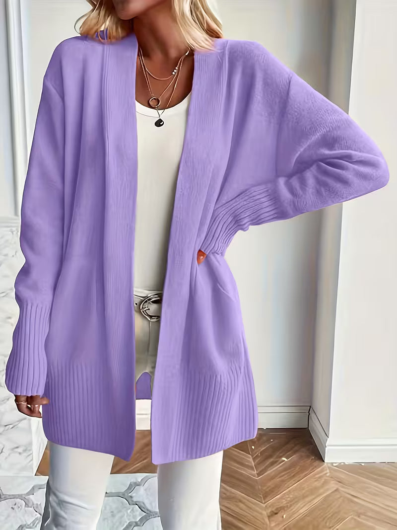 Anita – Cardigan lungo con spalle scese – 5