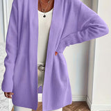 Anita – Cardigan lungo con spalle scese – 5