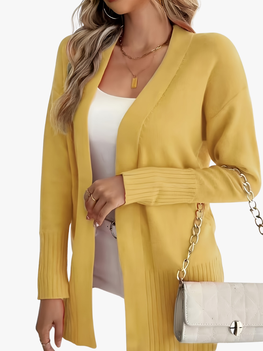 Anita – Cardigan lungo con spalle scese – 6