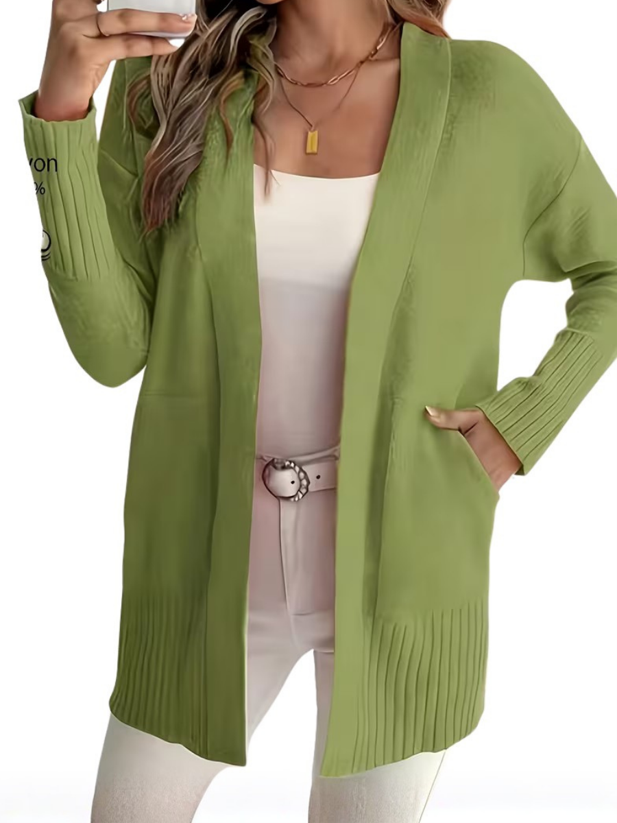 Anita – Cardigan lungo con spalle scese – 7